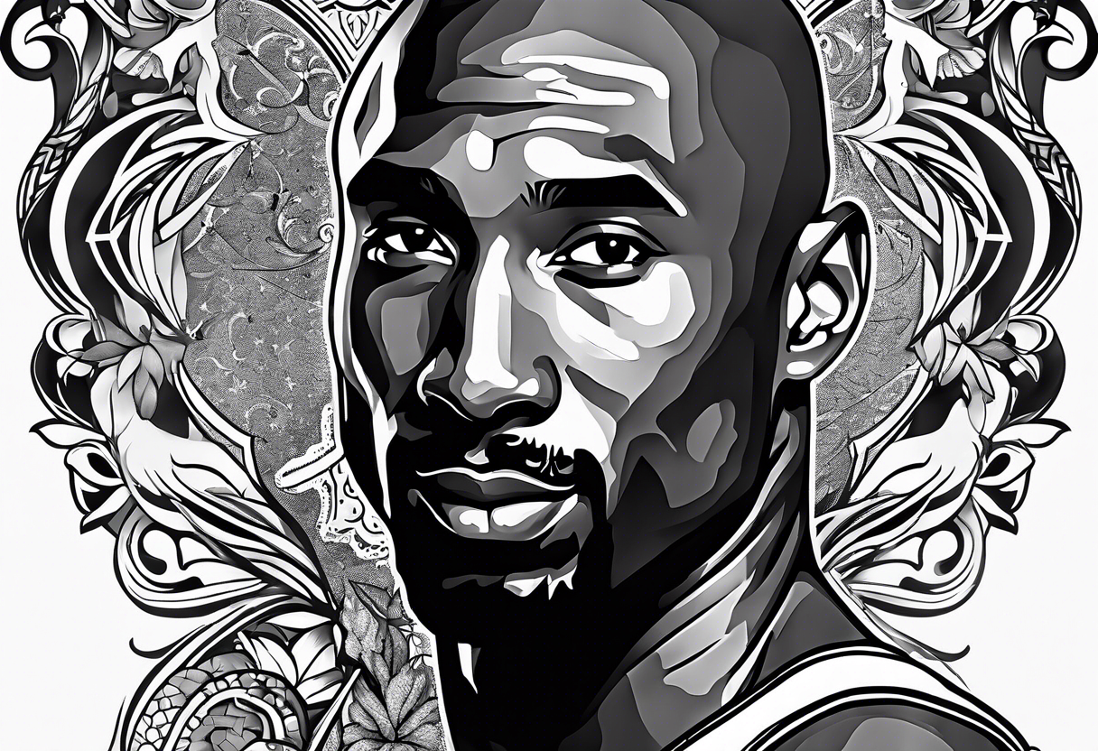 kobe bryant memorial tattoo idea