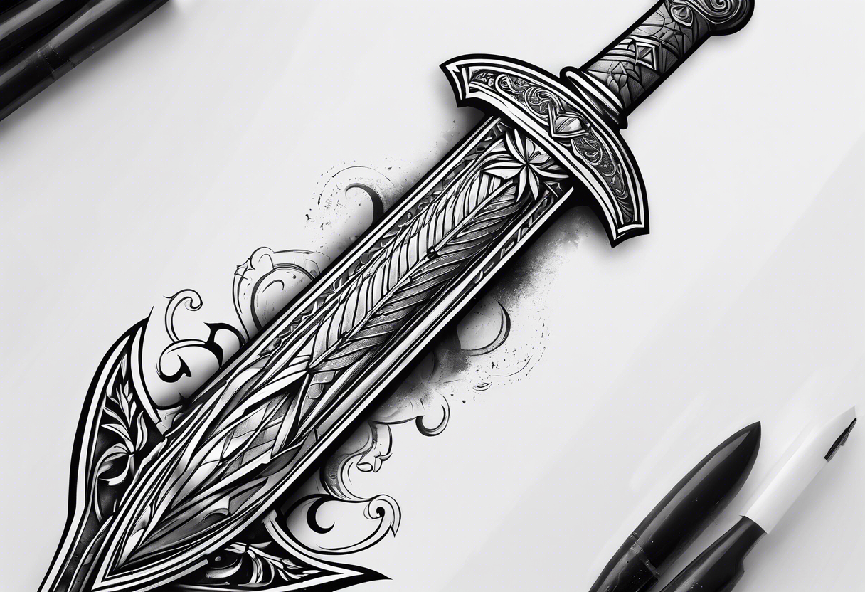 Assassin's creed dagger tattoo idea