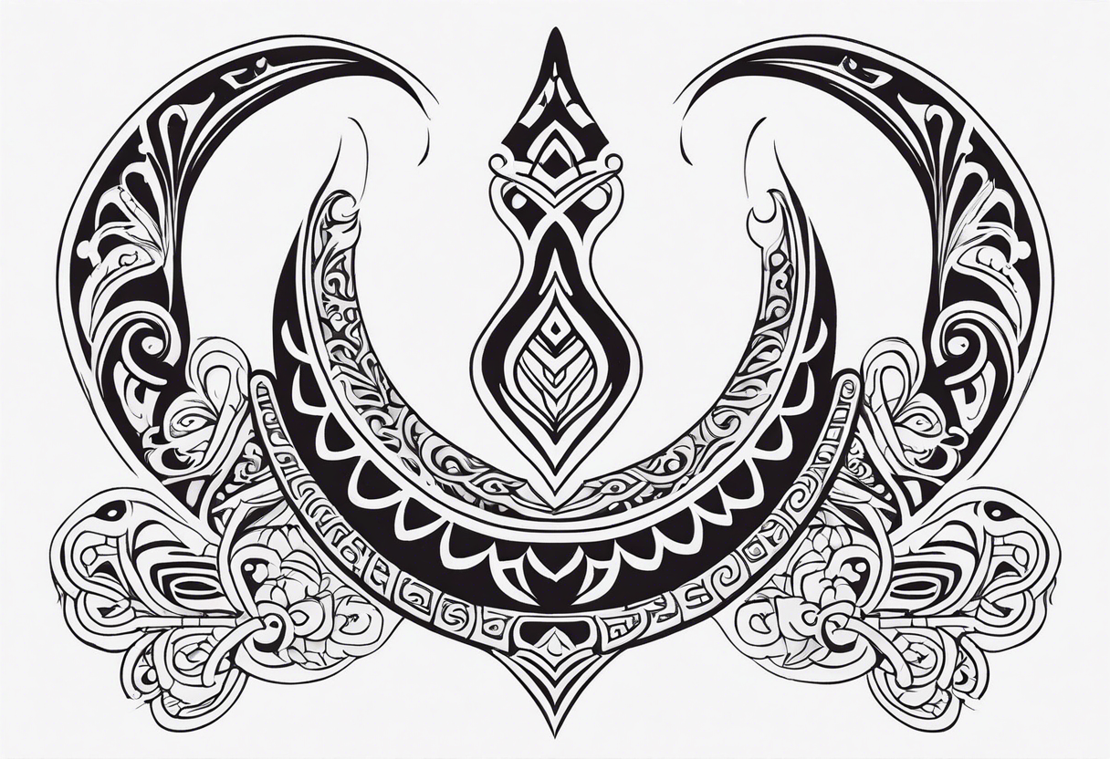 maori neck design tattoo tattoo idea