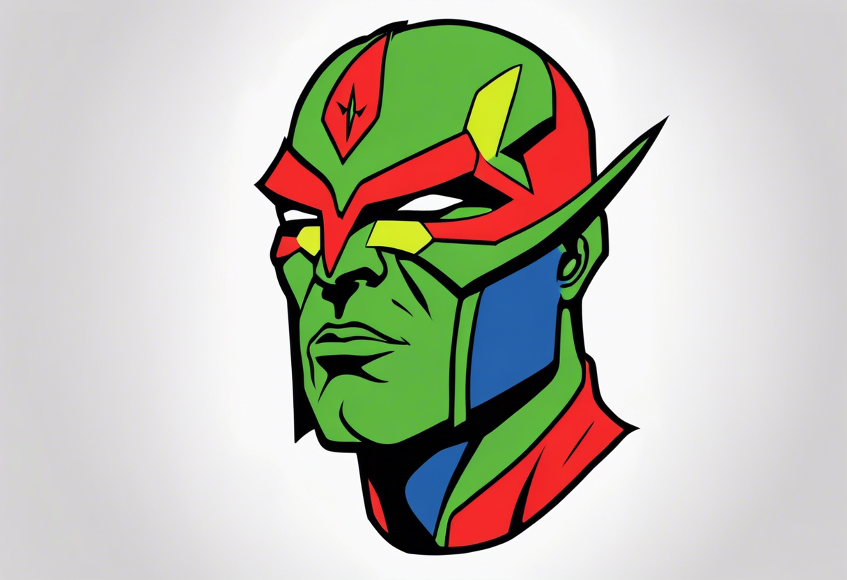 Martian Manhunter tattoo idea