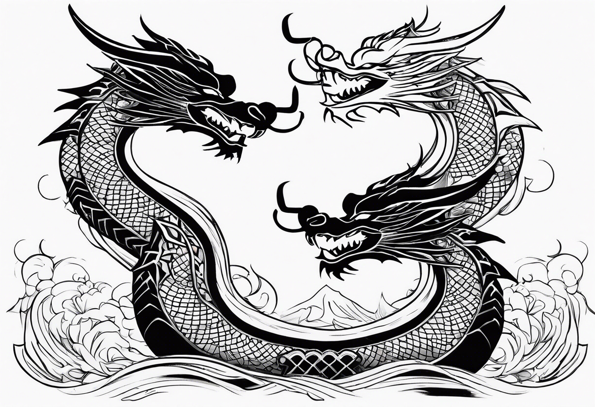 dragon boat tattoo idea