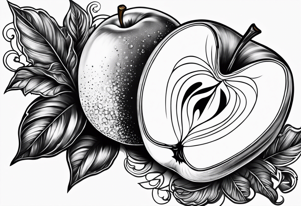 Apple tattoo idea