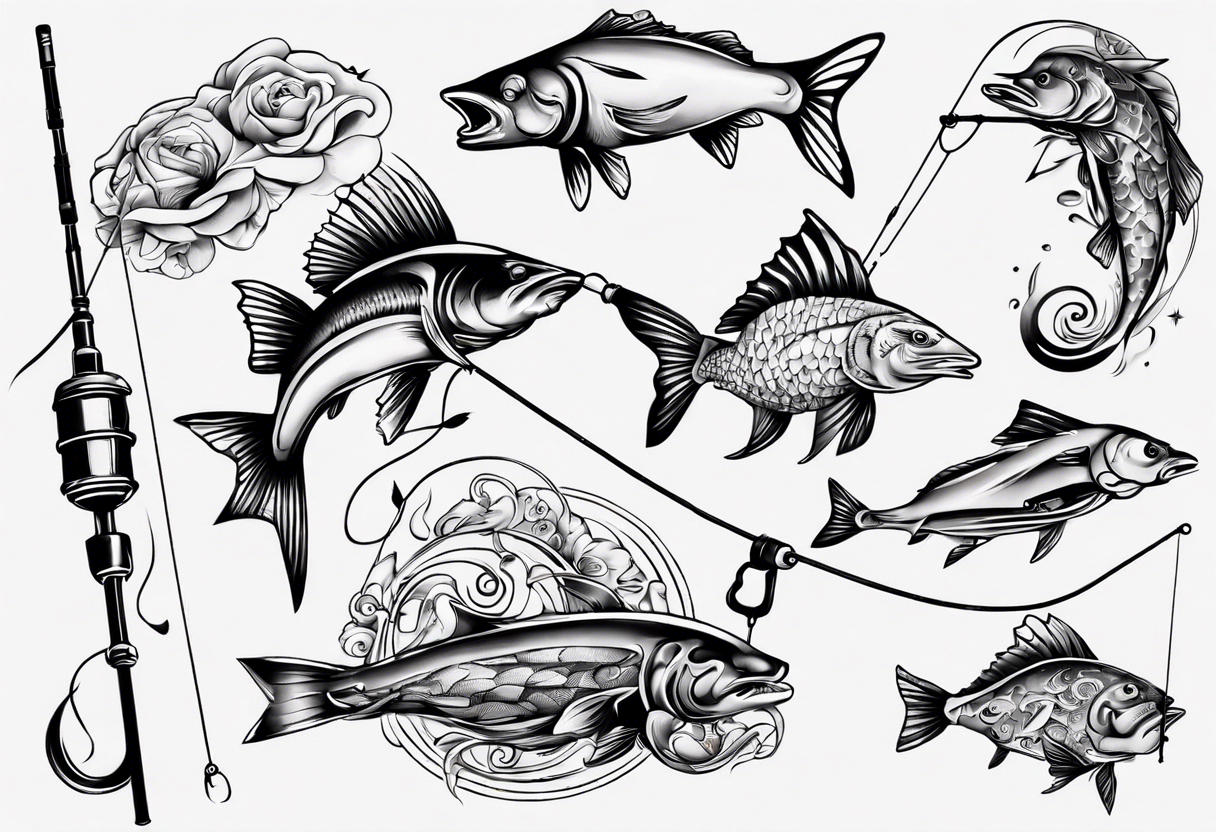 101 Amazing Fishing Tattoo Designs You Need To See! | Small fish tattoos,  Fishing hook tattoo, Fish tattoos