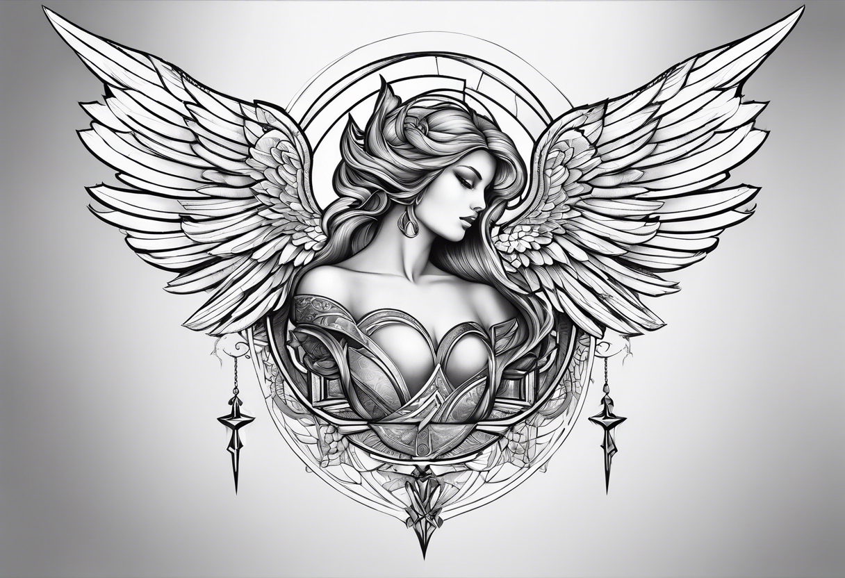 arc angel michael tattoo idea