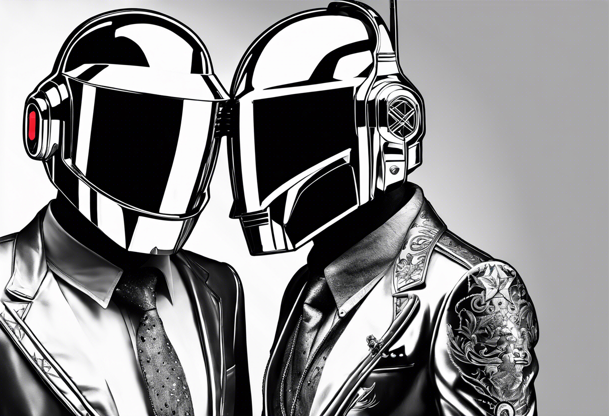 daft punk zrh tattoo idea