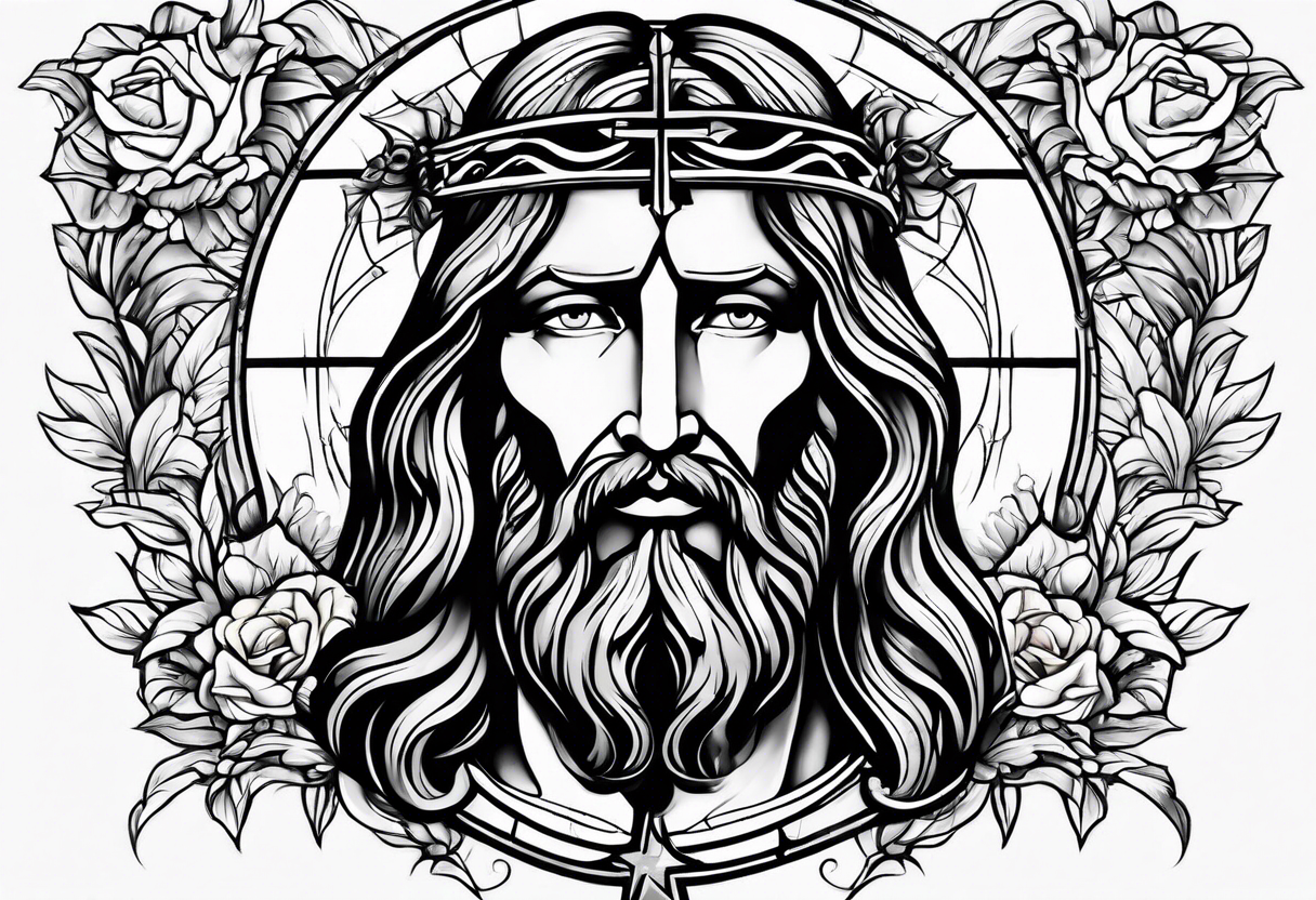 Jesus tattoo idea