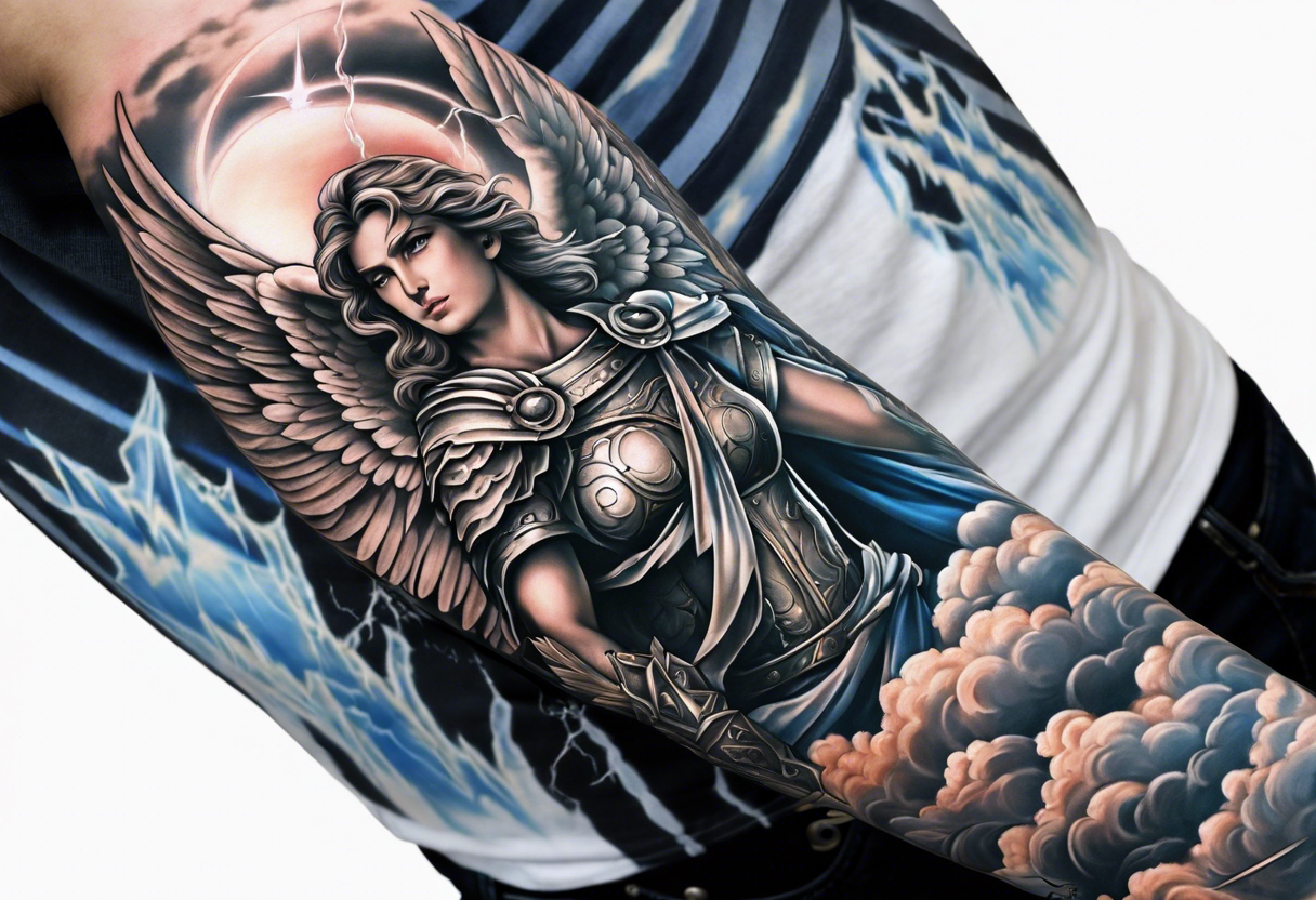 Archangel Tyrael from Diablo by Emi from NueveSeis tattoo Buenos Aires,  Argentina : r/tattoos