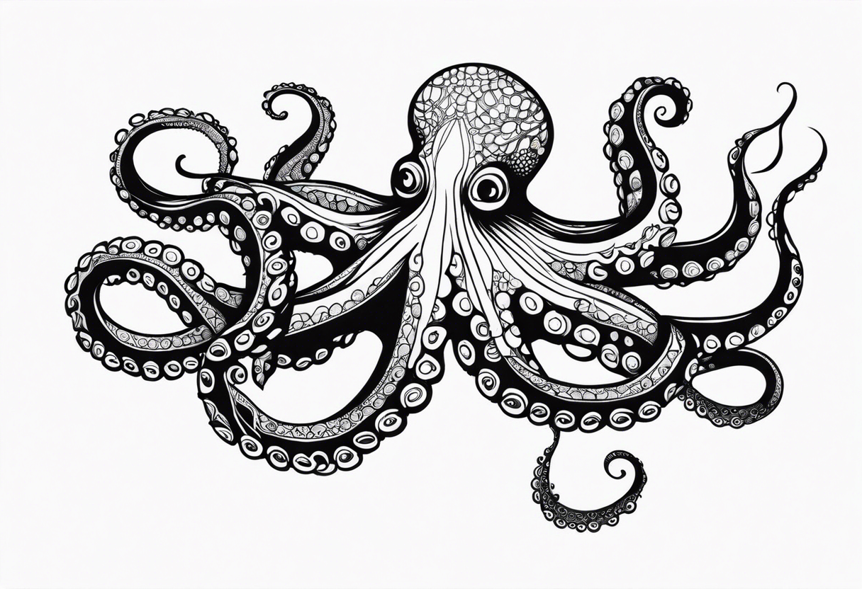 Octopus tattoo idea