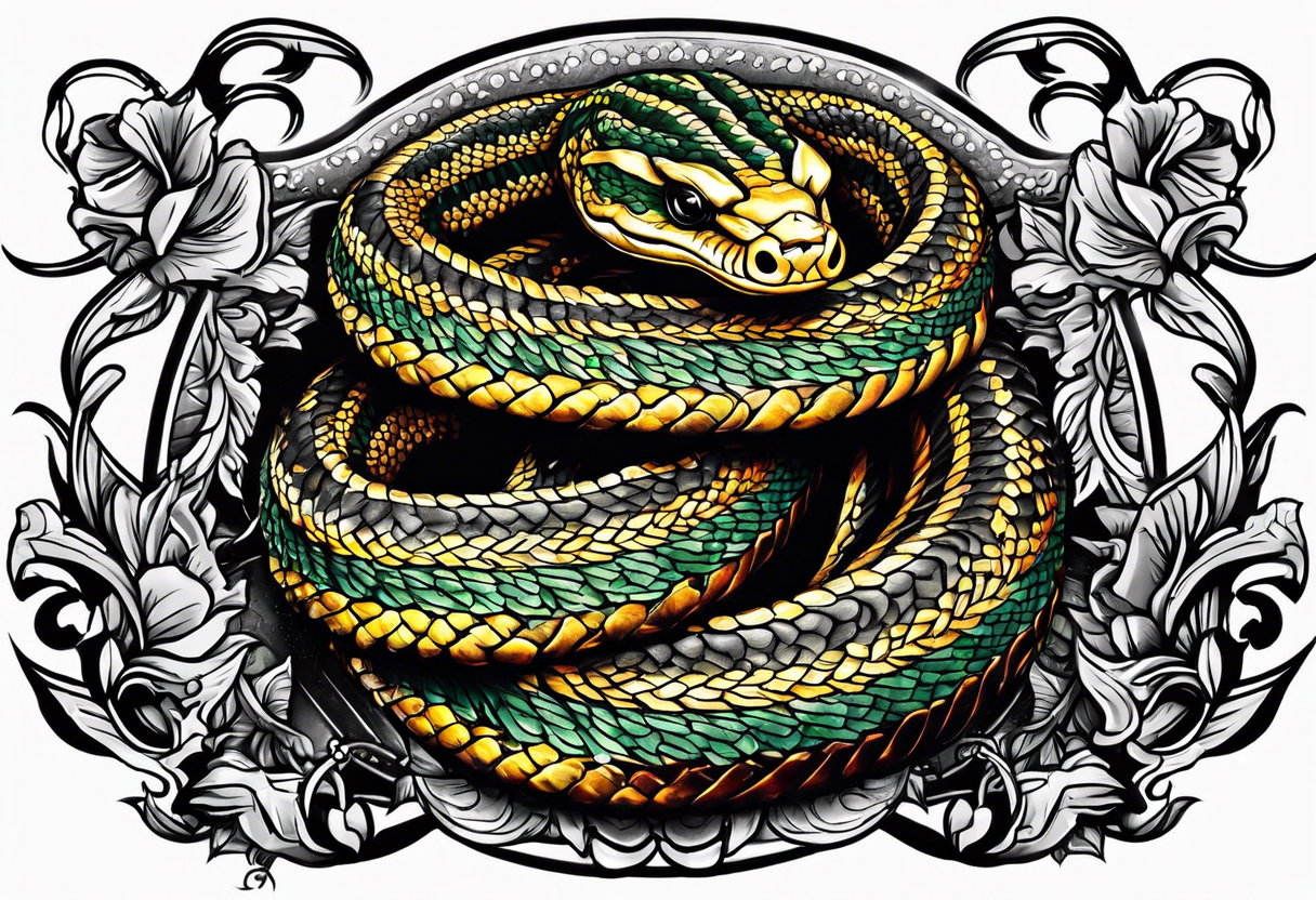 dont tread on me tattoo idea