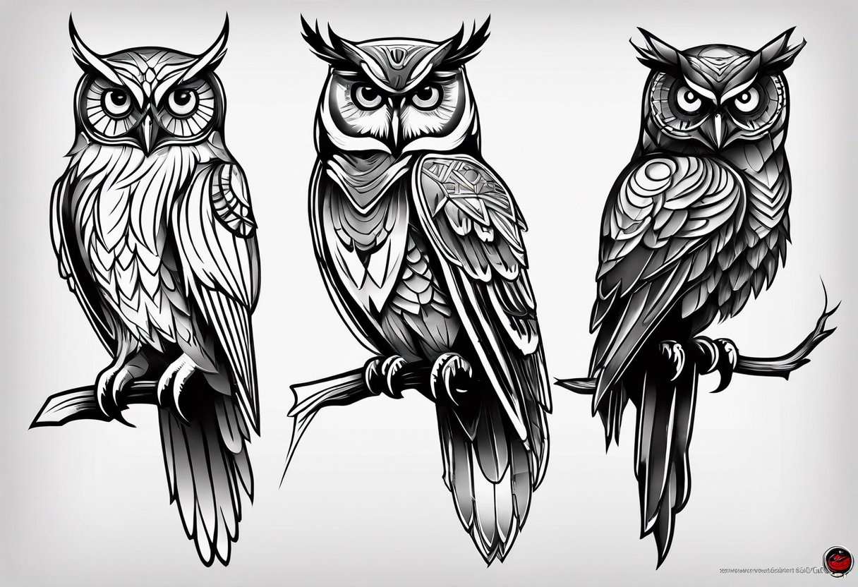 Owl Forearm Tattoo Men | TikTok