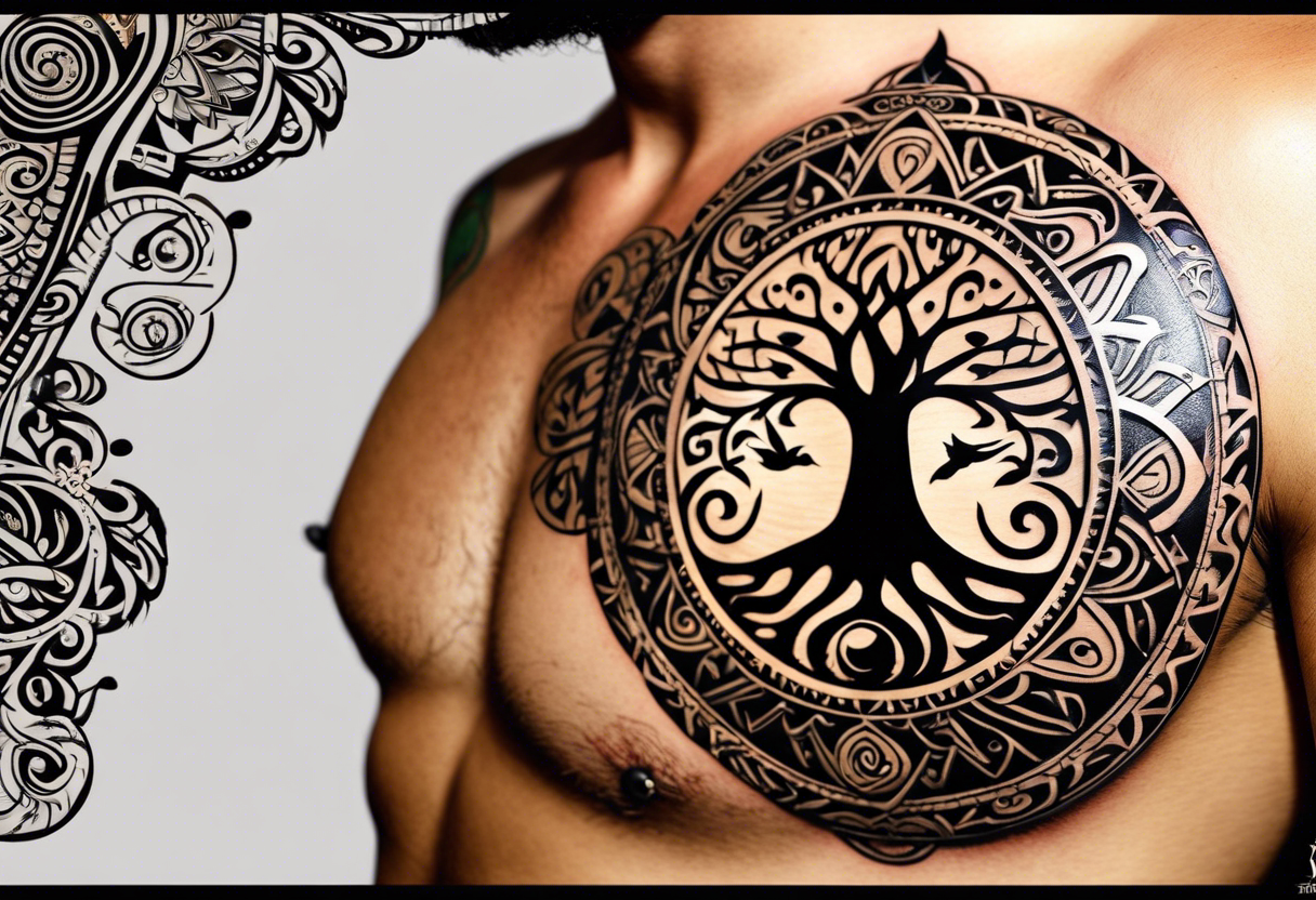 77 Tribal Tree Tattoo Stock Photos, High-Res Pictures, and Images - Getty  Images