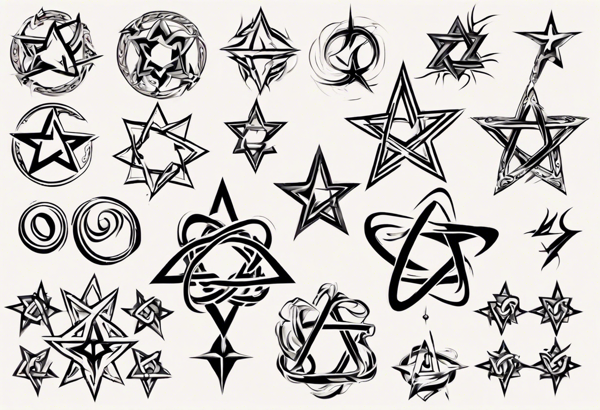 Shooting Star Tattoos: Uncover the allure of cosmic ink