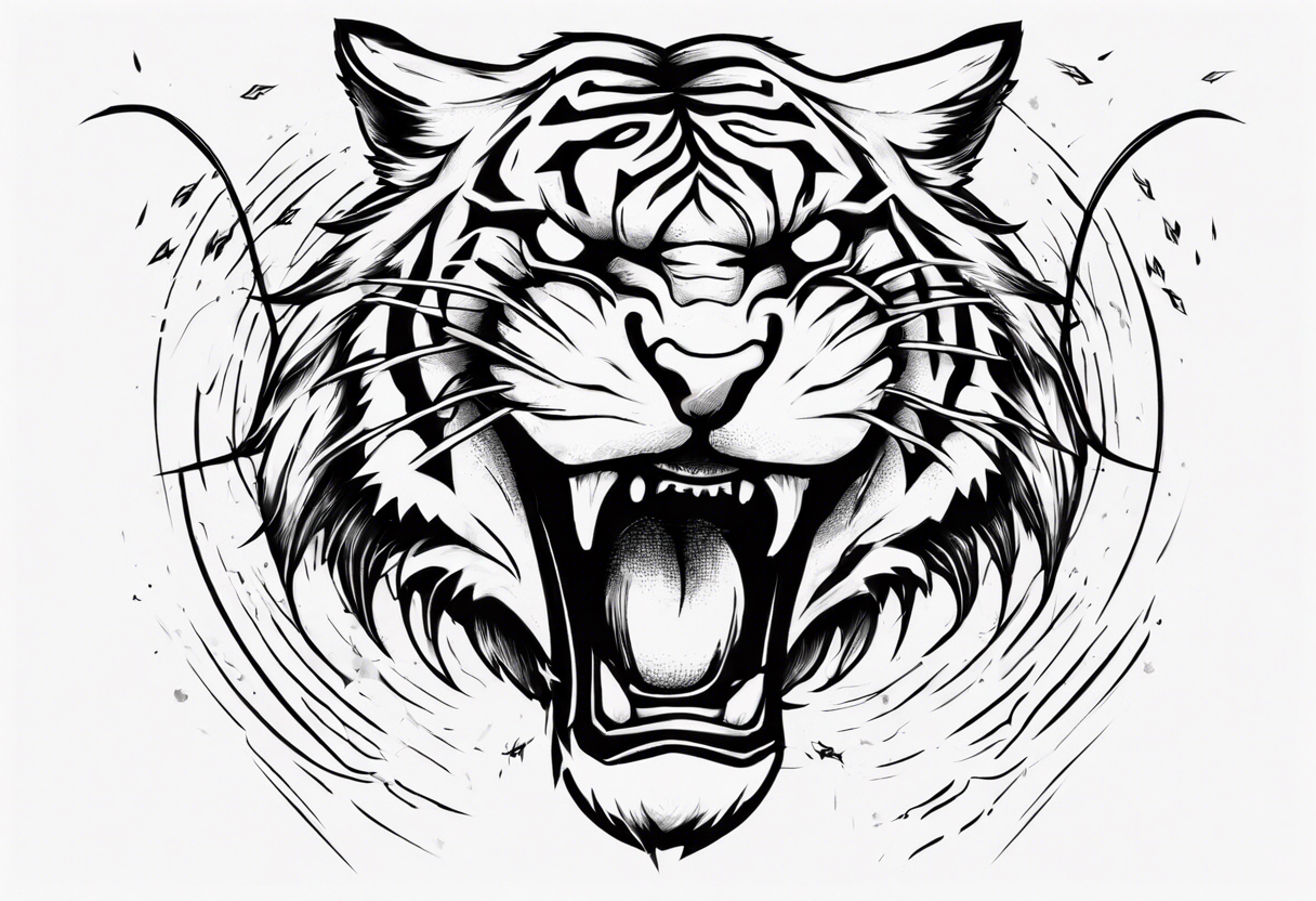 KREA - Search results for tiger tattoo