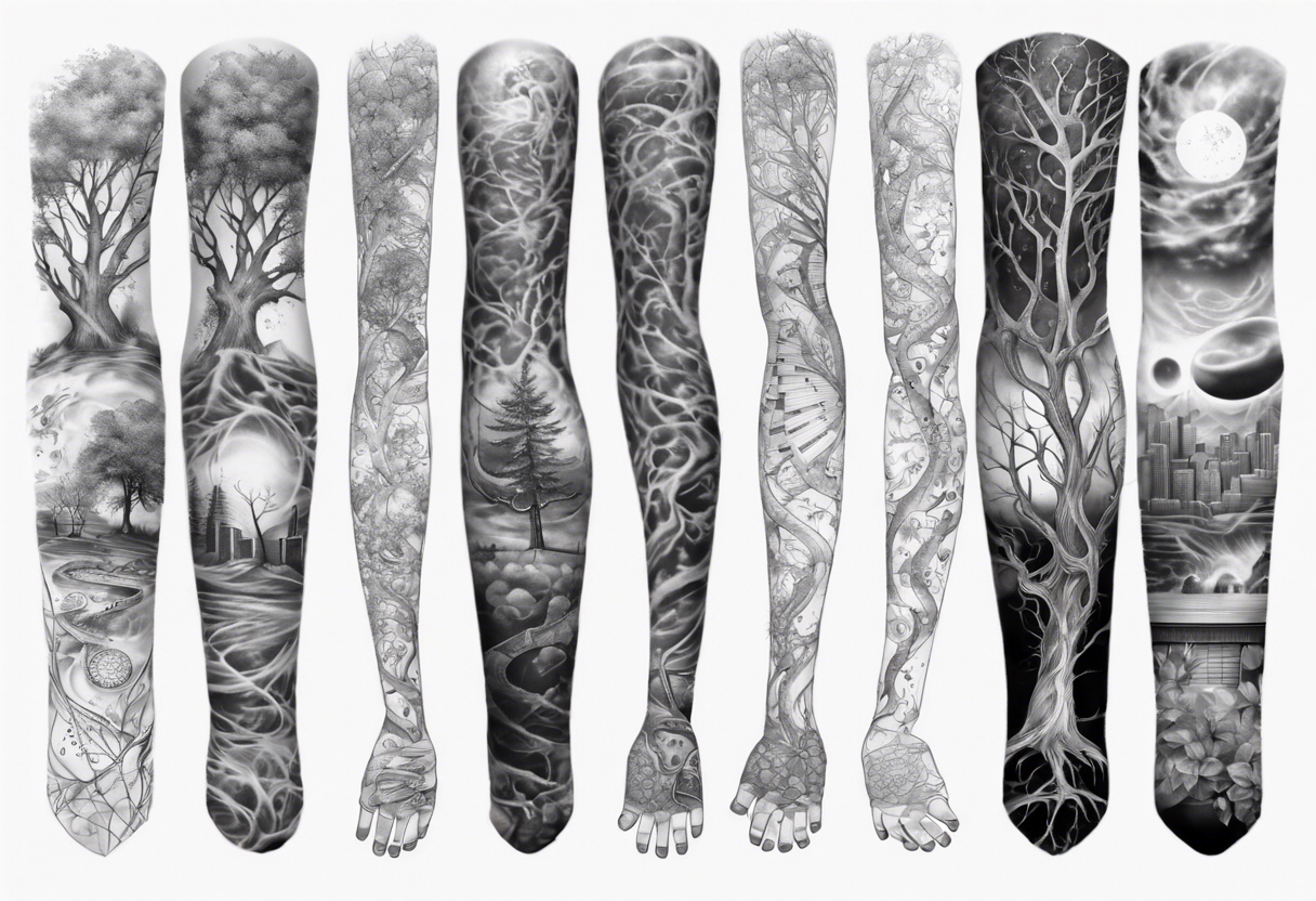 90 Cool Sleeve Tattoo Designs for Every Style | Art and Design | Music  tattoo designs, Best sleeve tattoos, Sleeve tattoos