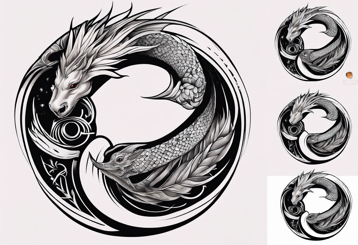 Ouroboros tattoo idea