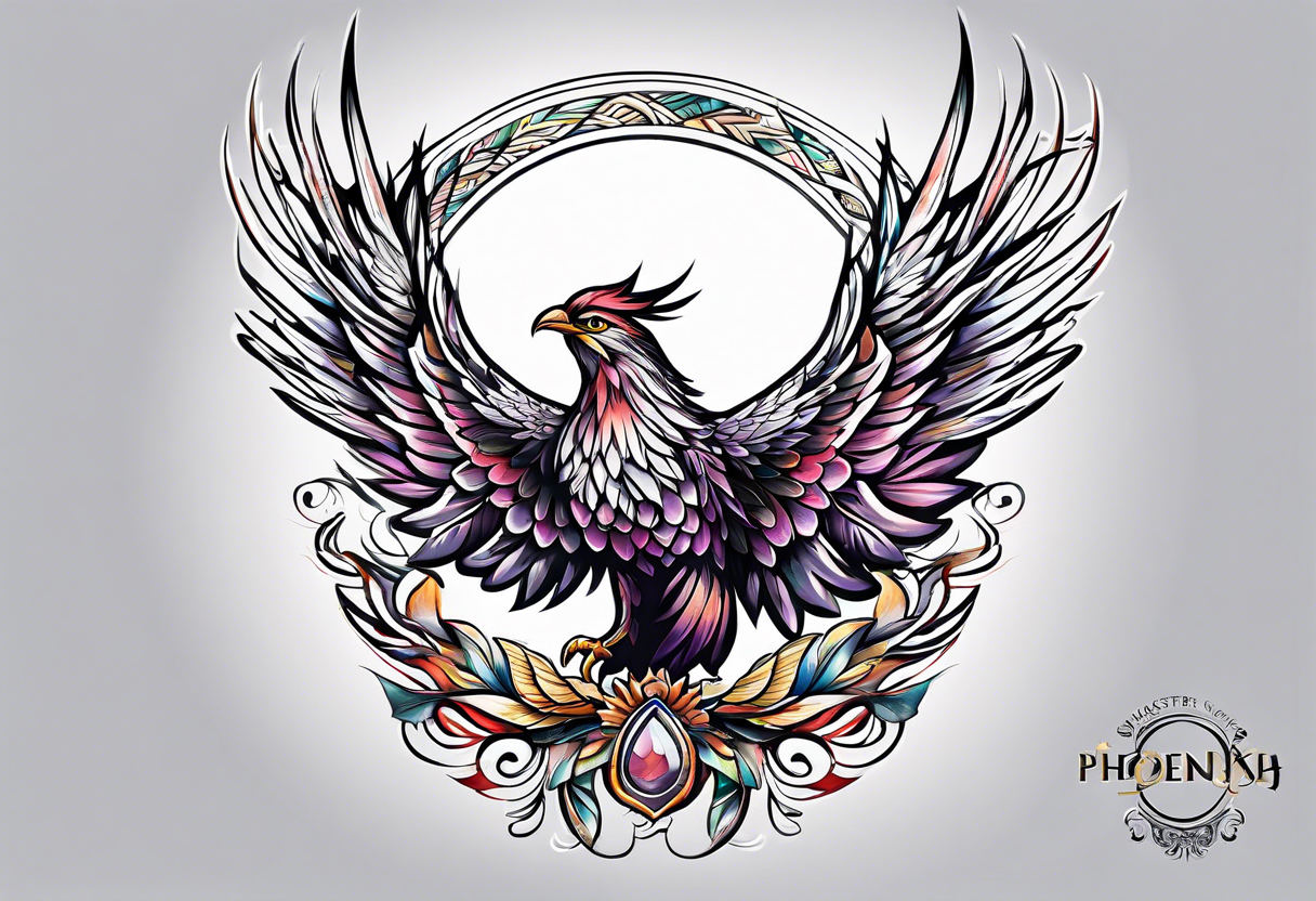 phoenix tattoo idea