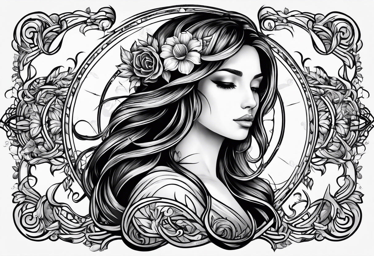 virgo tattoo idea