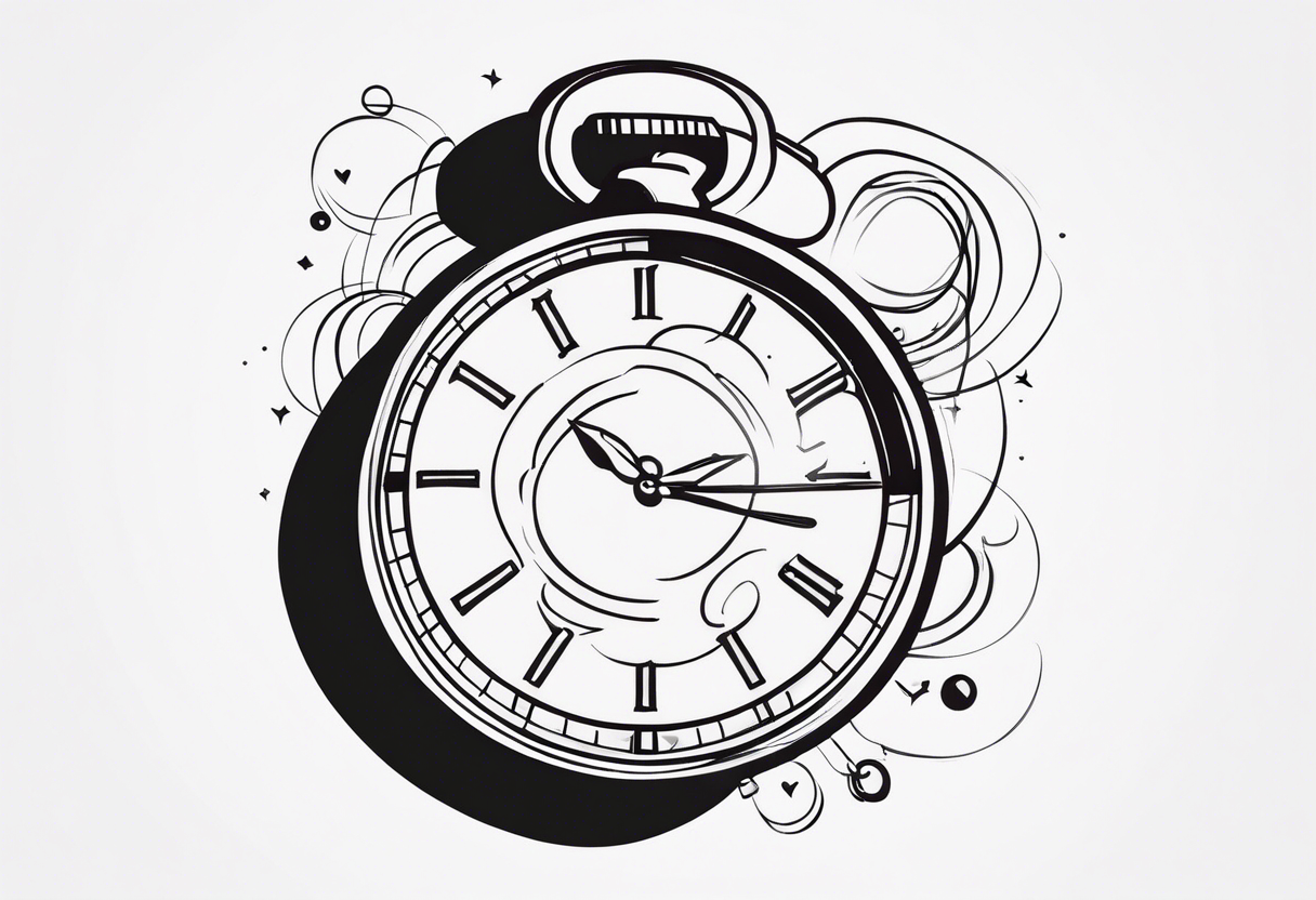 Time is now tattoo idea