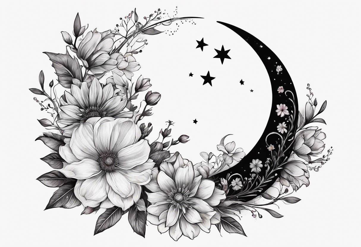 Waxing Crescent Moon Tattoo ideas. moon tattoo, crescent moon tattoo,  crescent moon, Gibbous Moon HD wallpaper | Pxfuel