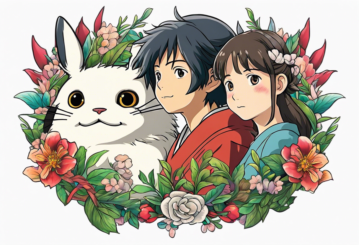 studio ghibli tattoo idea