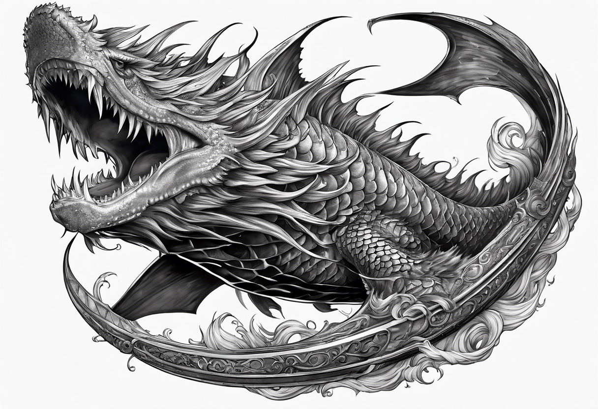 Leviathan from final fantasy tattoo idea