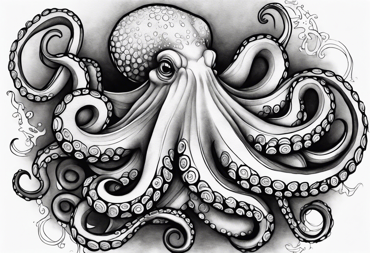 Octopus tattoo idea