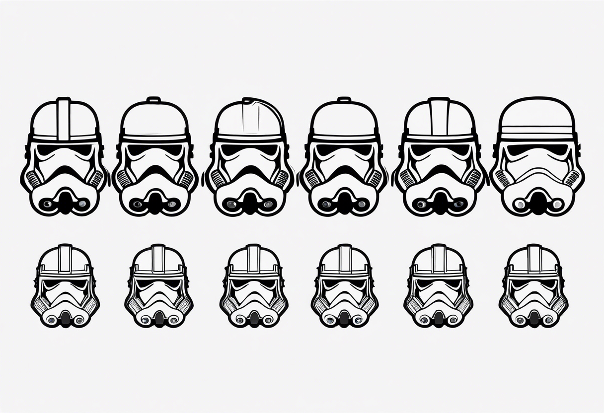 Star Wars clones tattoo idea