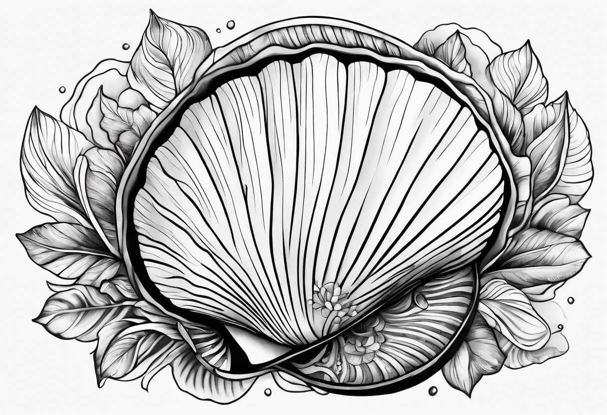 Nataulis shell tattoo idea