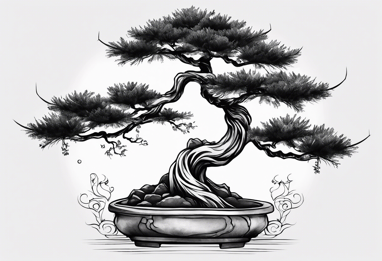 bonsai tattoo idea