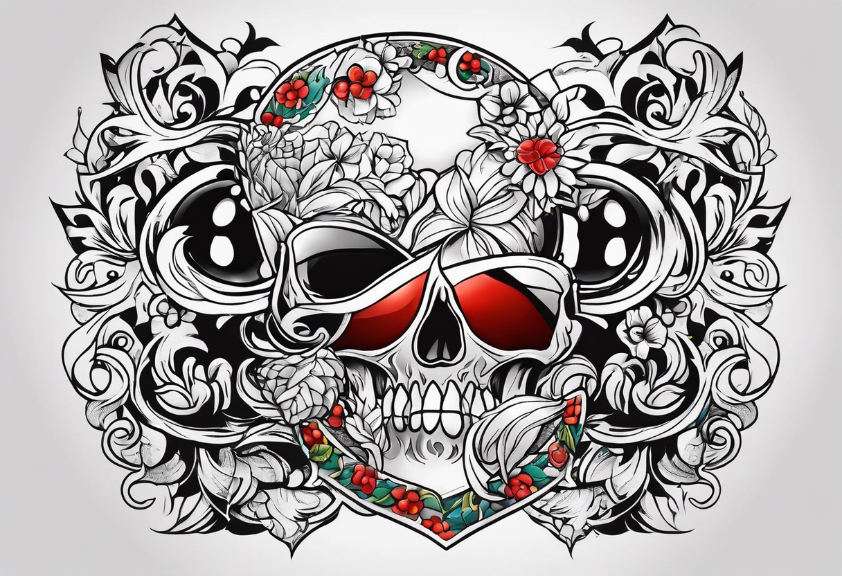 Skull-Tattoo-designs-3 | More Great Tattoo Ideas Are Availab… | Flickr