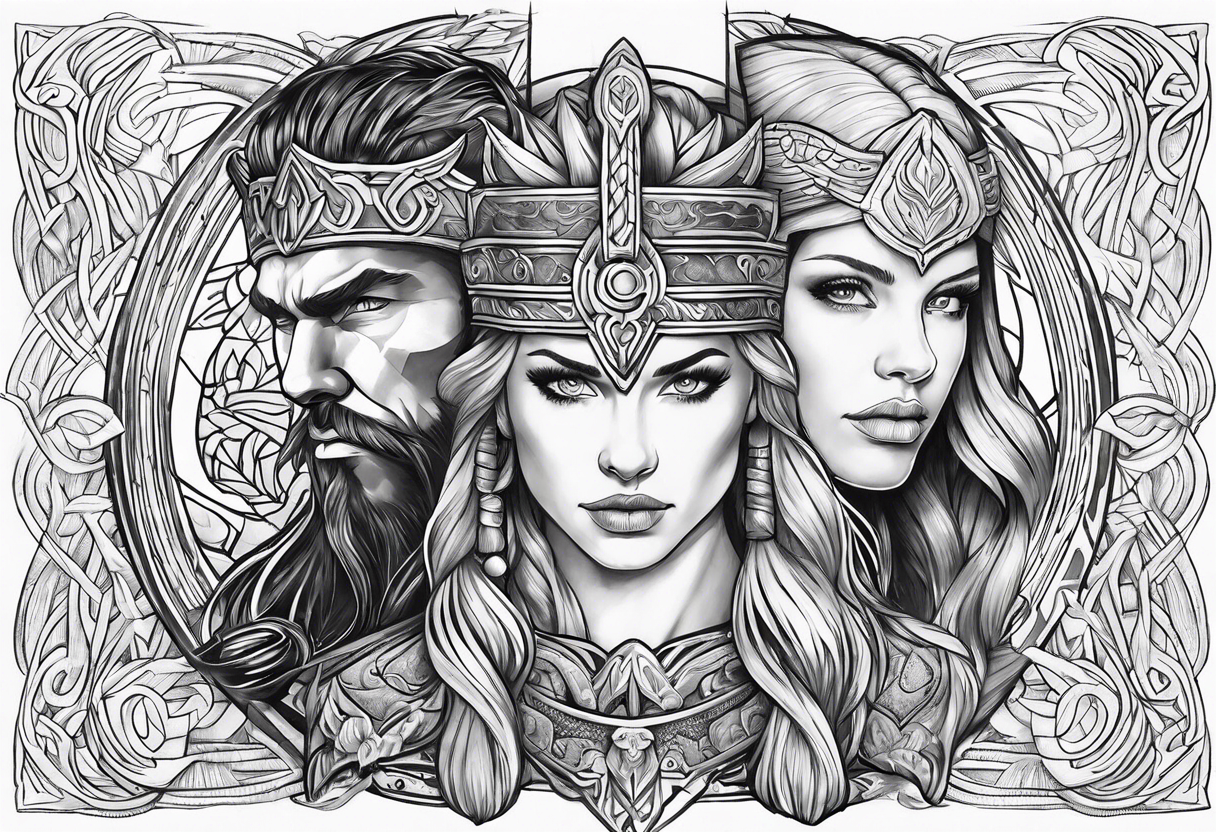 Norse mythology tattoo idea