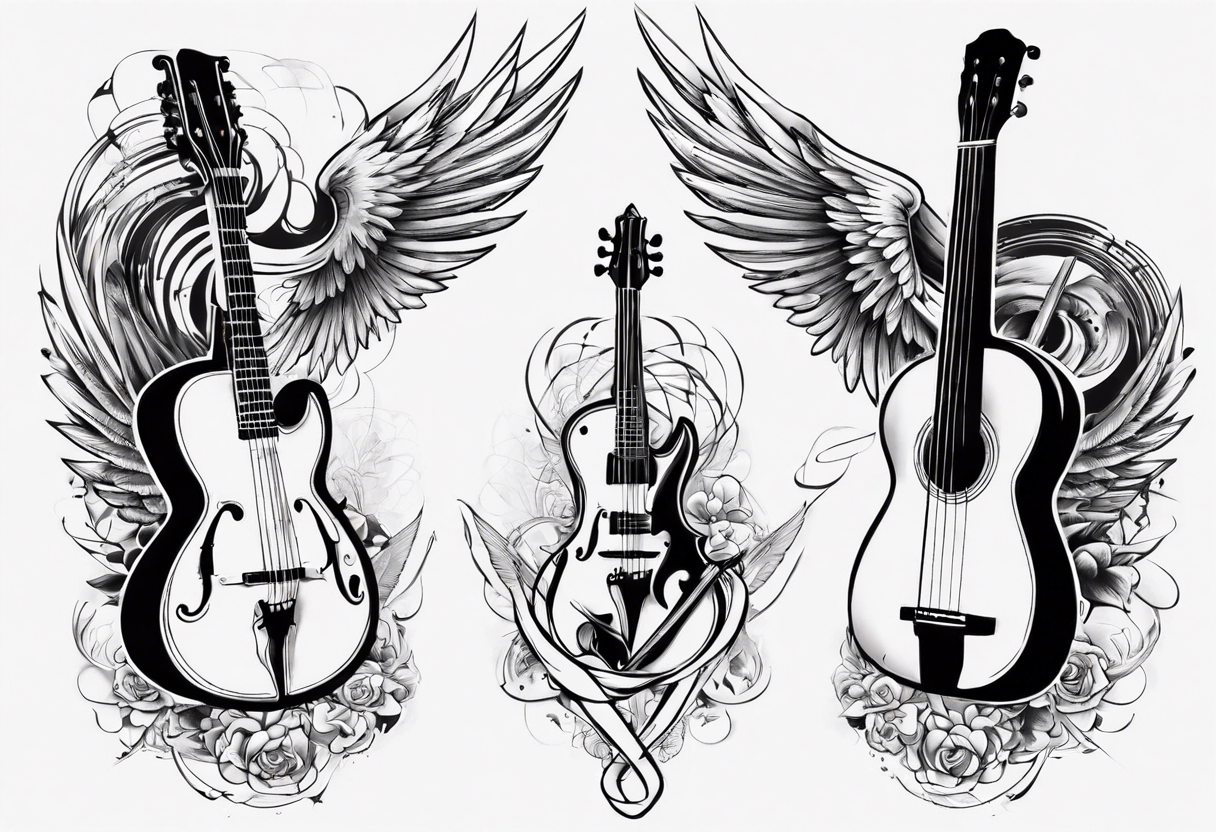 Guitar Tattoo Inspiration