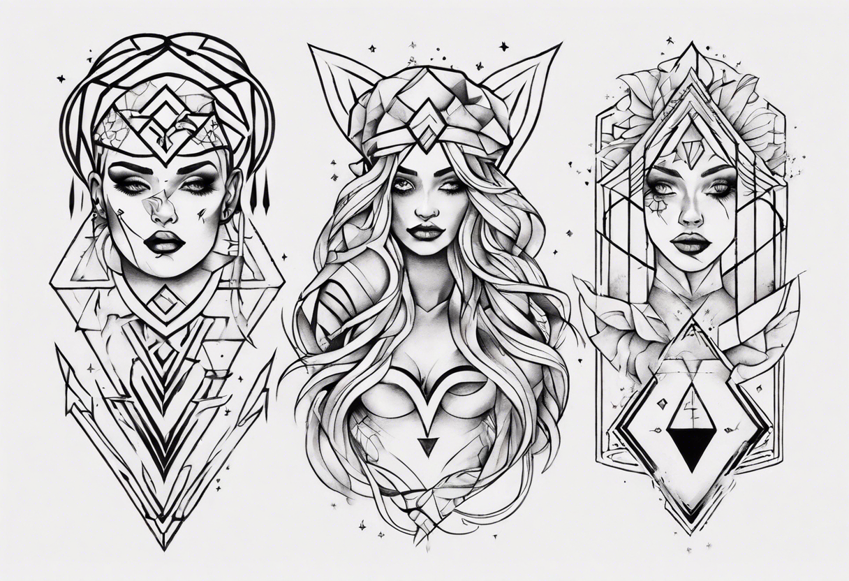 Sister tattoos for three tattoo idea