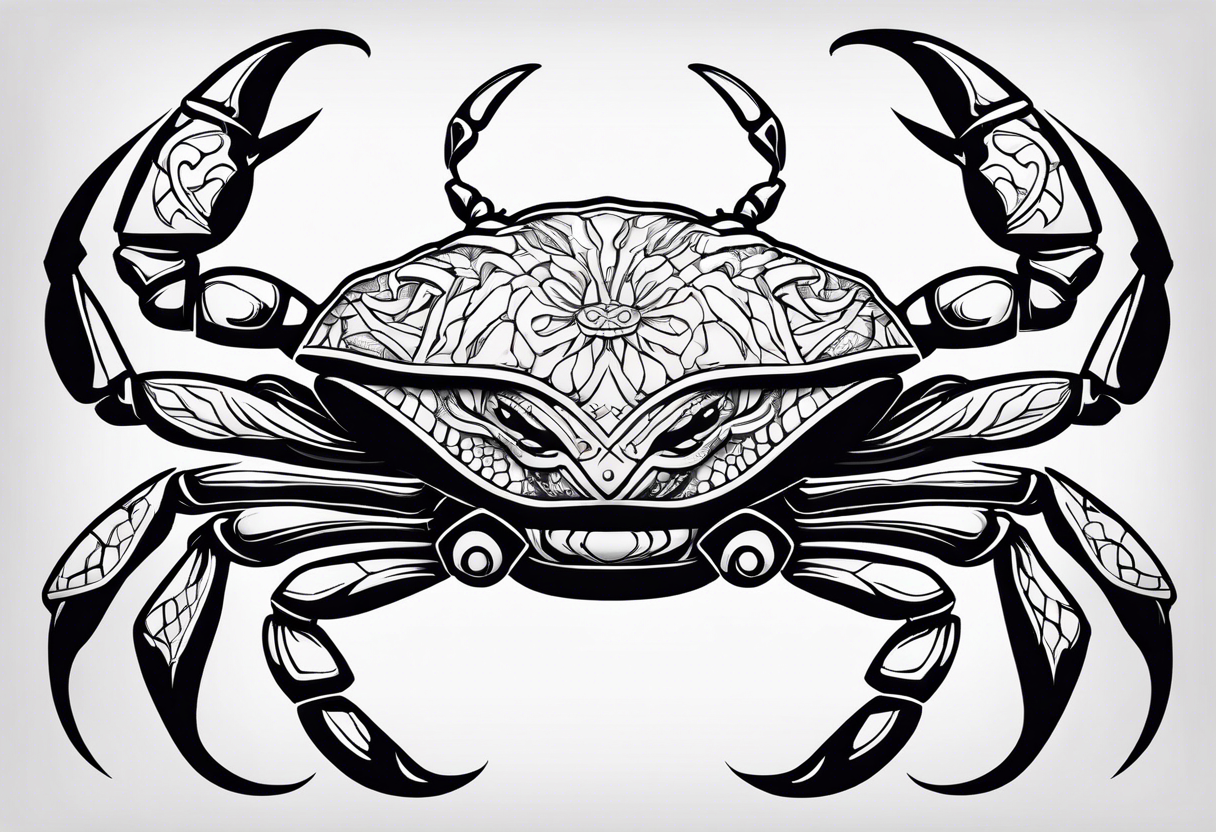 Cancer Crab tattoo idea