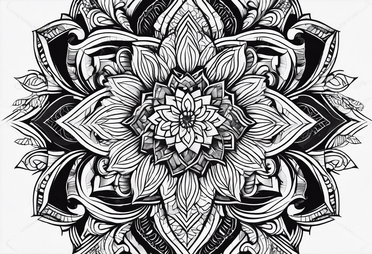 Drapery fabric tattoo idea