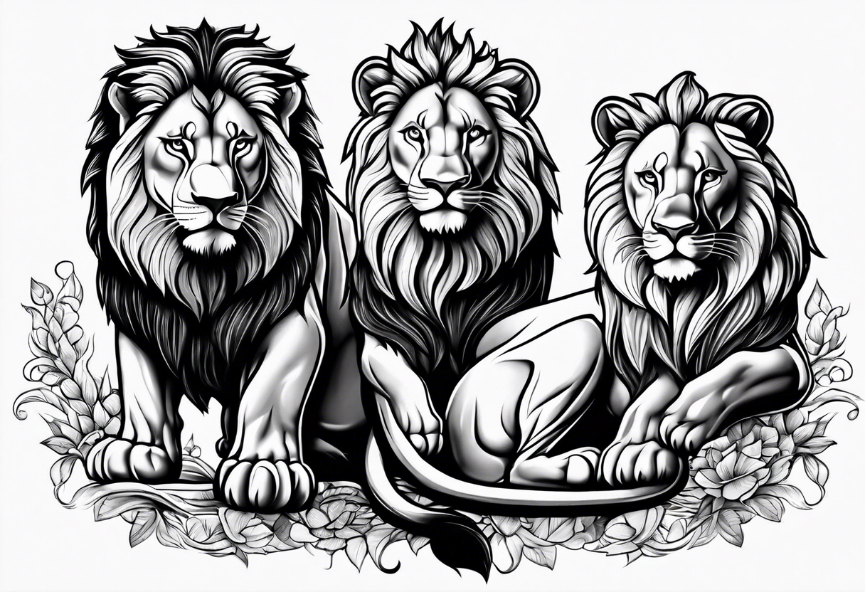 15+ Best Family Tattoo Designs - Lion Tattoo Ideas | PetPress | Lion tattoo,  Family tattoo designs, Good family tattoo