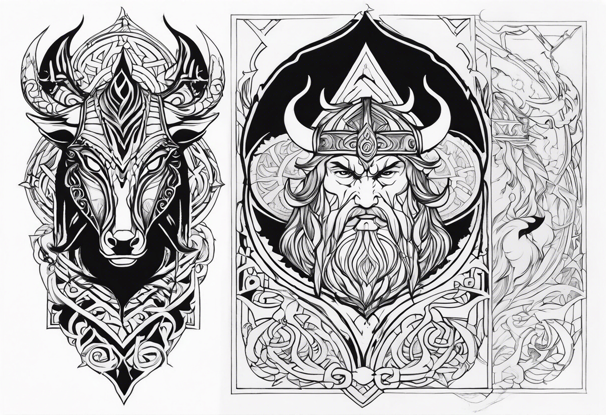 norse mythology tattoo idea