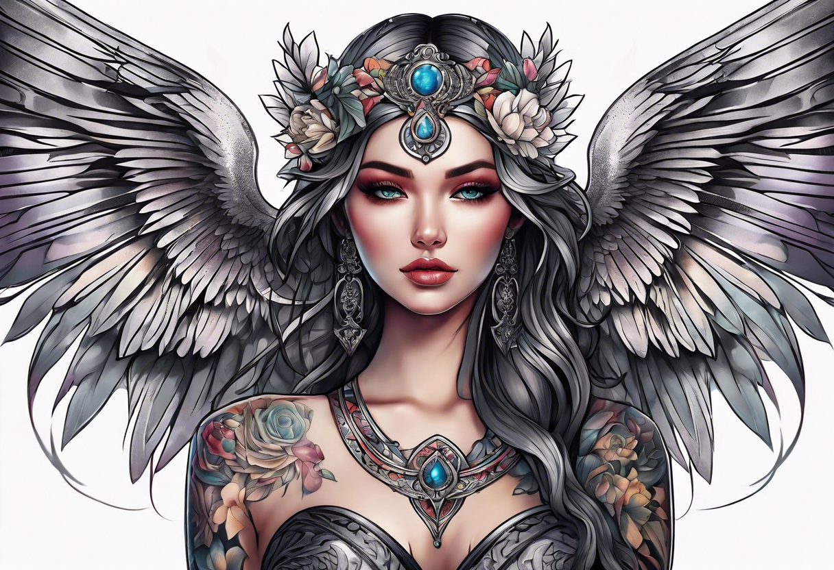 Arc Angel tattoo tattoo idea