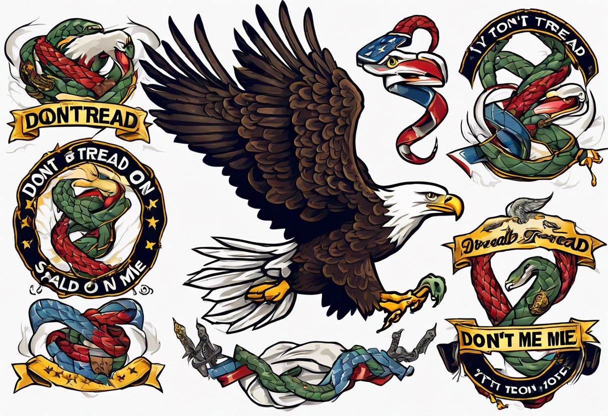 Discover more than 155 eagle banner tattoo super hot