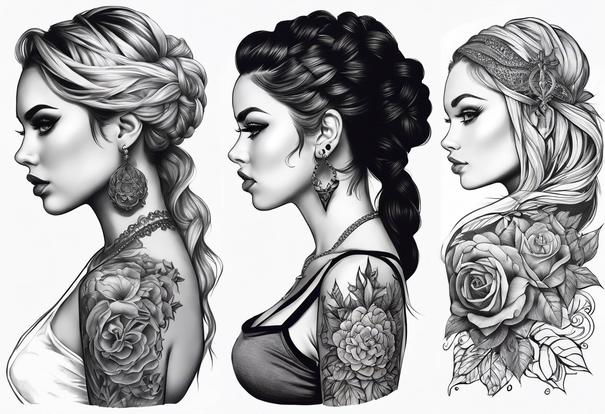 Gothic Sleeve tattoo idea