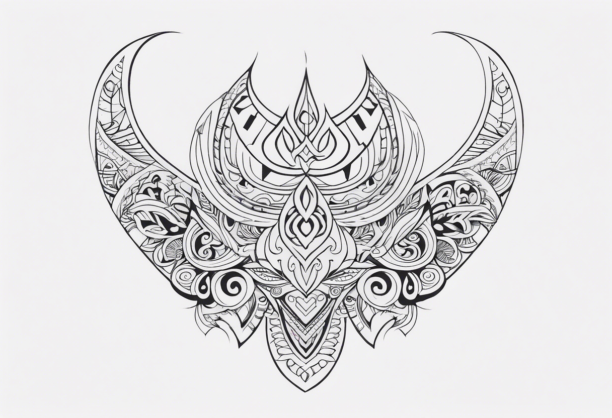 maori neck design tattoo tattoo idea