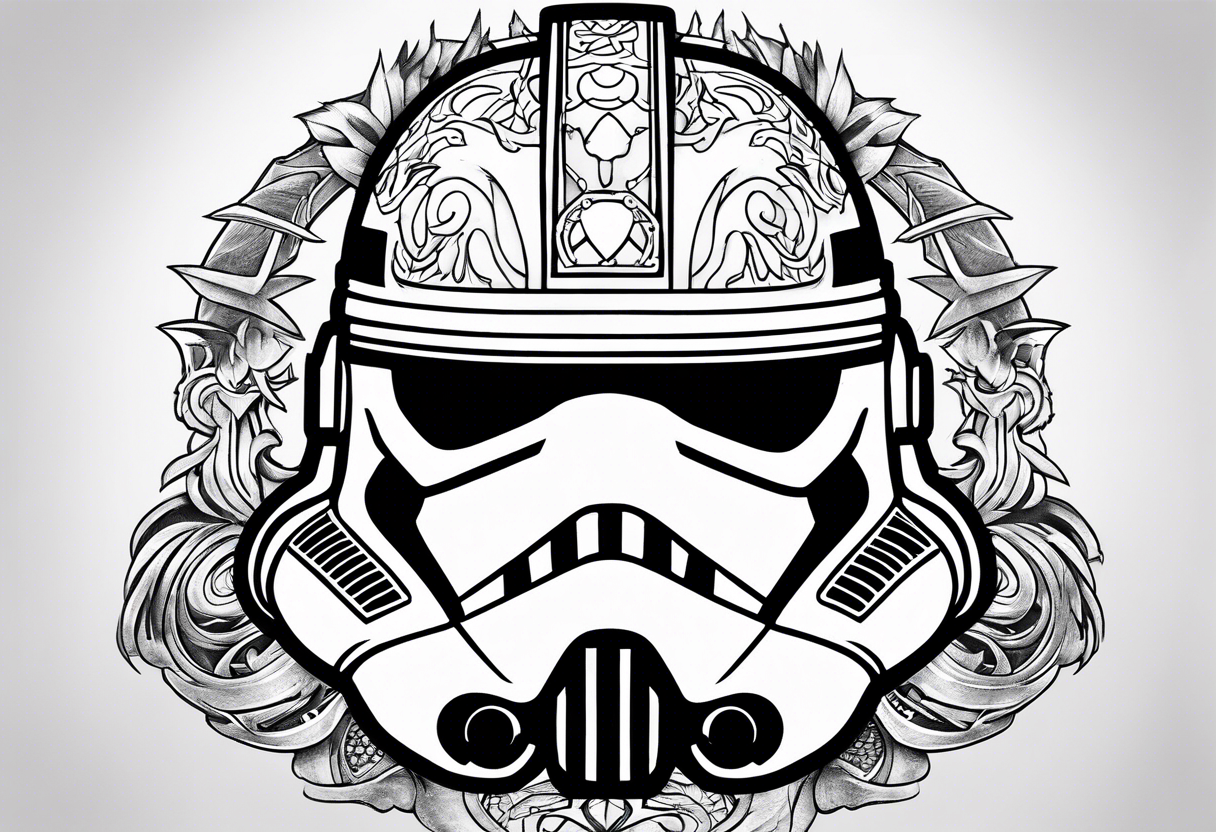 Star Wars, Captain Rex, Pistols drawn, Phoenix Squadron Helmet, tattoo idea