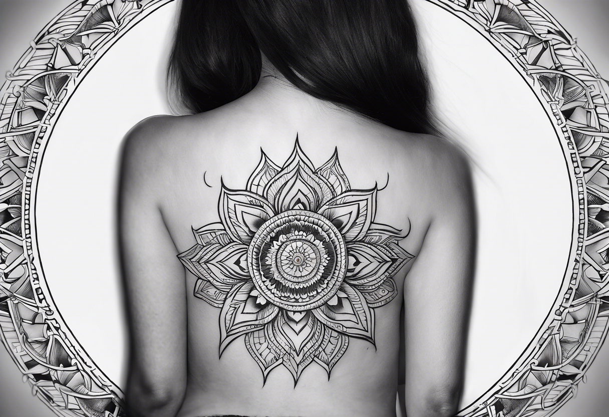 Large mandala back design ...... - Illuminati Tattoo Parlor | Facebook