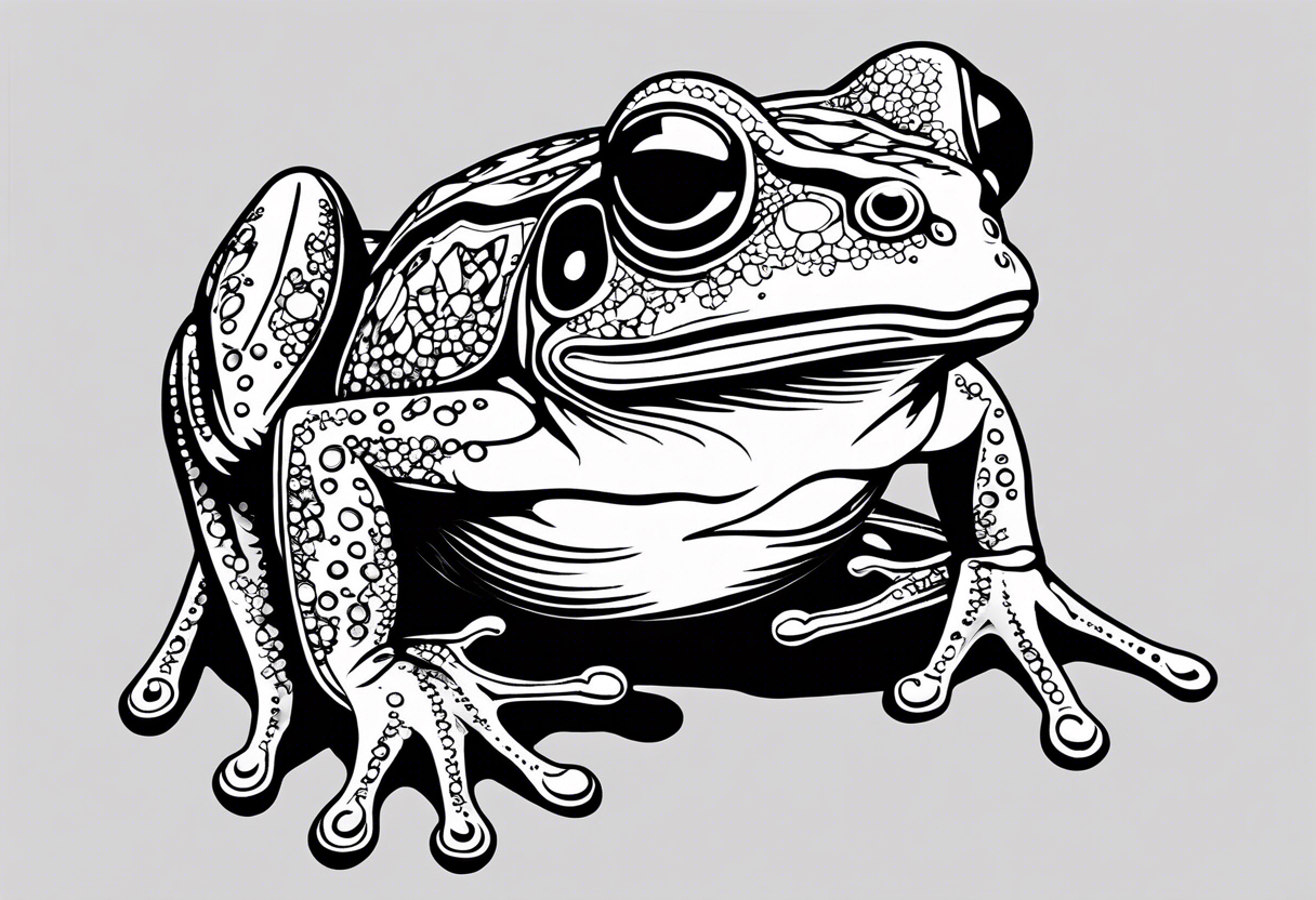 frog tattoo idea