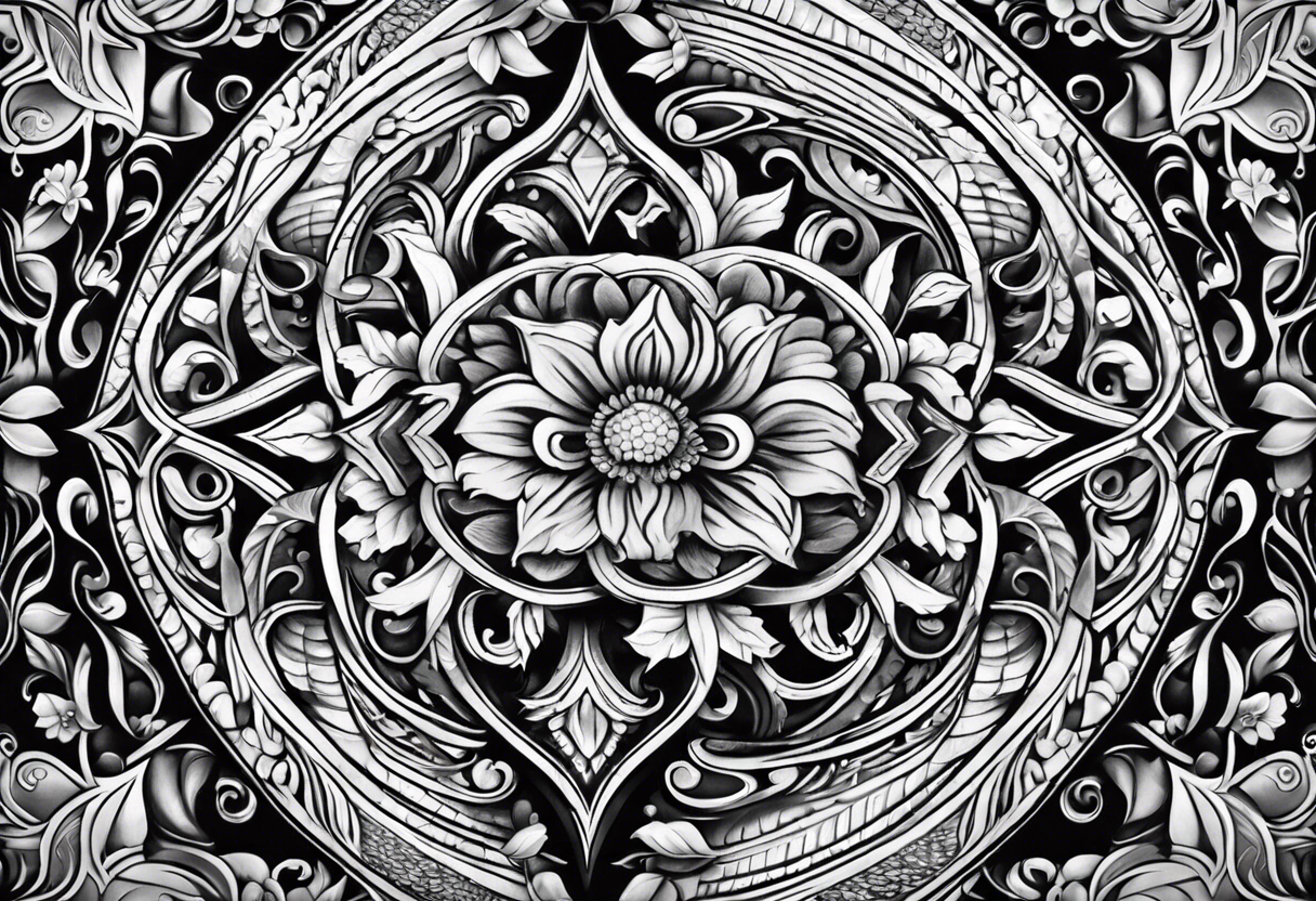 tooled Leather tattoo tattoo idea