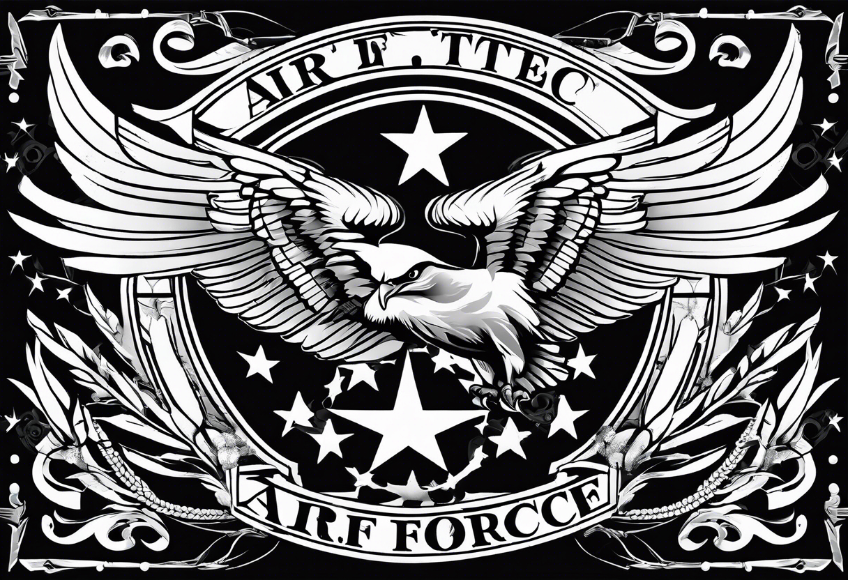 United states air force tattoo idea