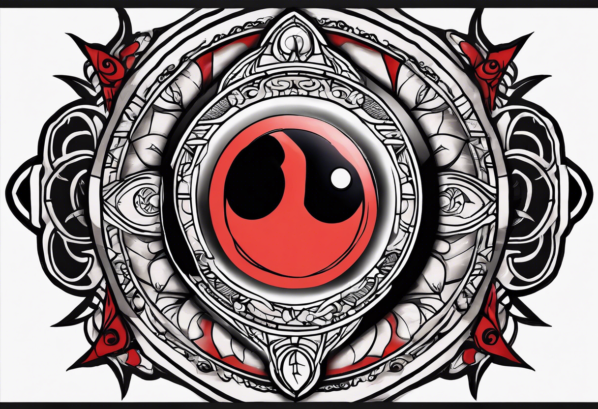 Tatto from Itachi with his mangekyou sharingan tattoo idea