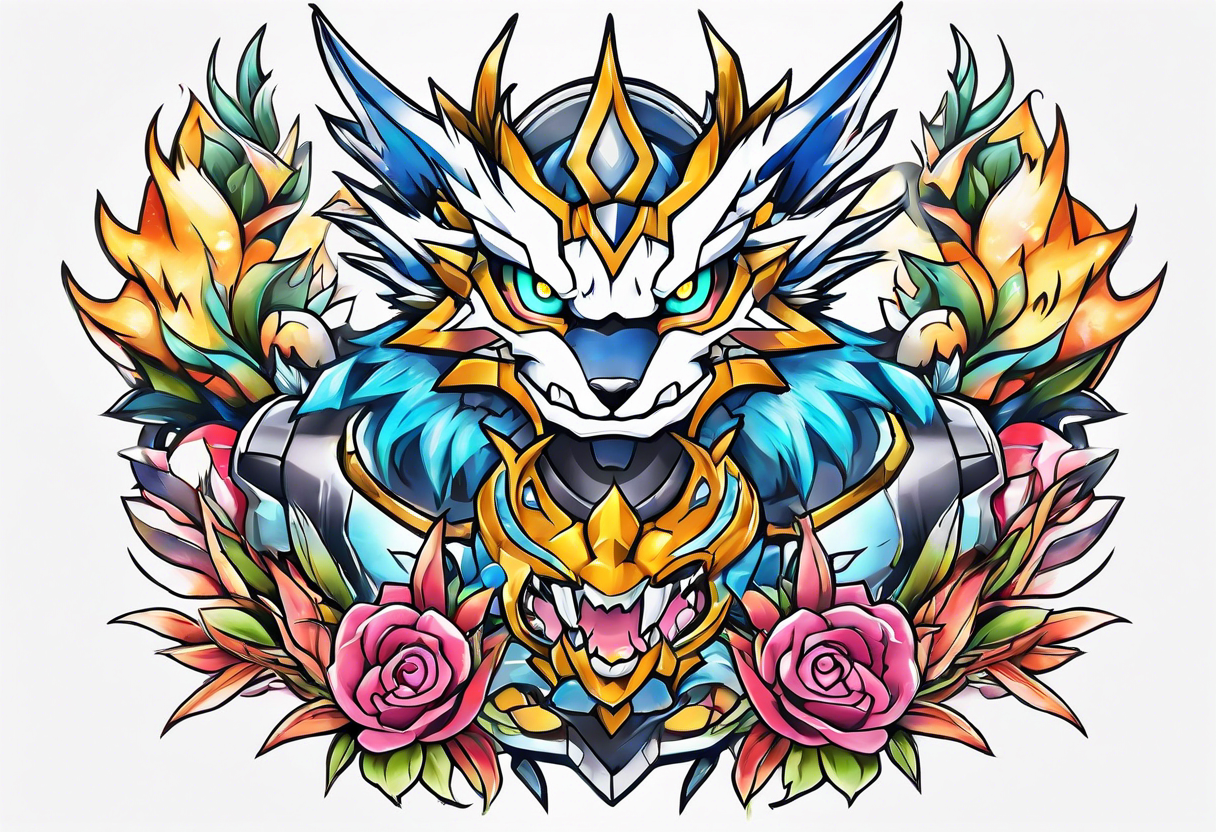 digimon tattoo idea