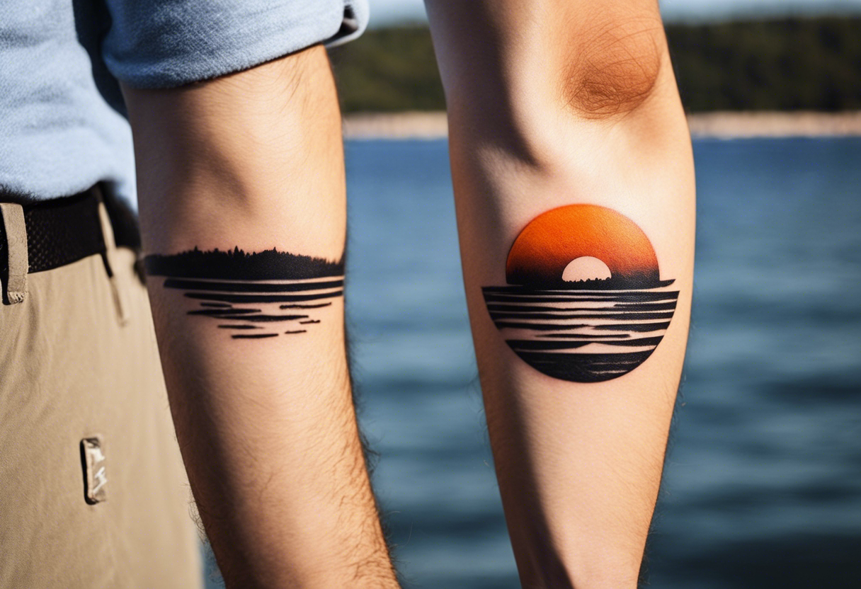 Sunset Tattoo Sailing - Best Tattoo Ideas Gallery