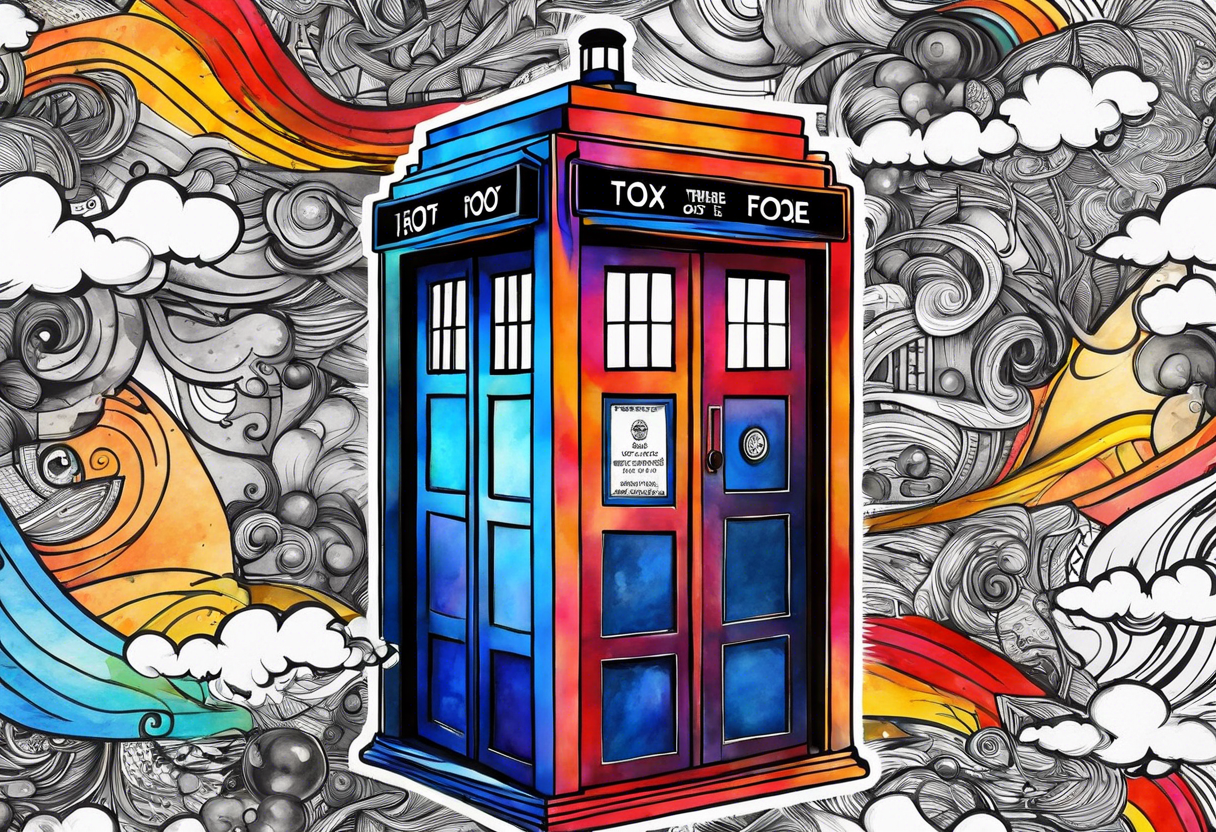 Tardis tattoo idea